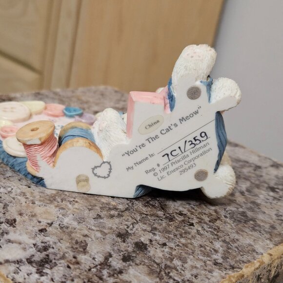 Vintage Calico Kittens Calico Cats Figurines by Priscilla Hillman - You Choose! - Picture 9 of 16